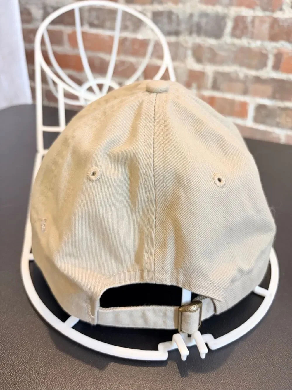 “Never Stand Between Me And My Coffee” Tan Soft Ball Cap Adjustible